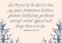 Fruit of the Spirit - Galatians 5:22-23 [Faithful Promptings]