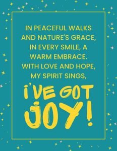 I've Got Joy Printable 8.5x11